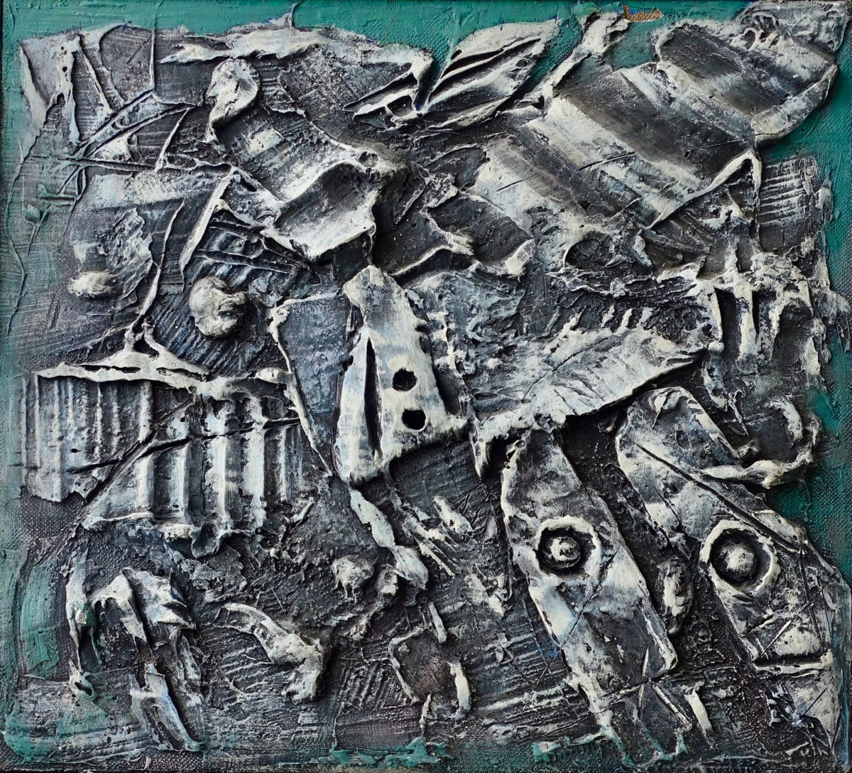 Peter Schubert Kleine Landschaft 1961