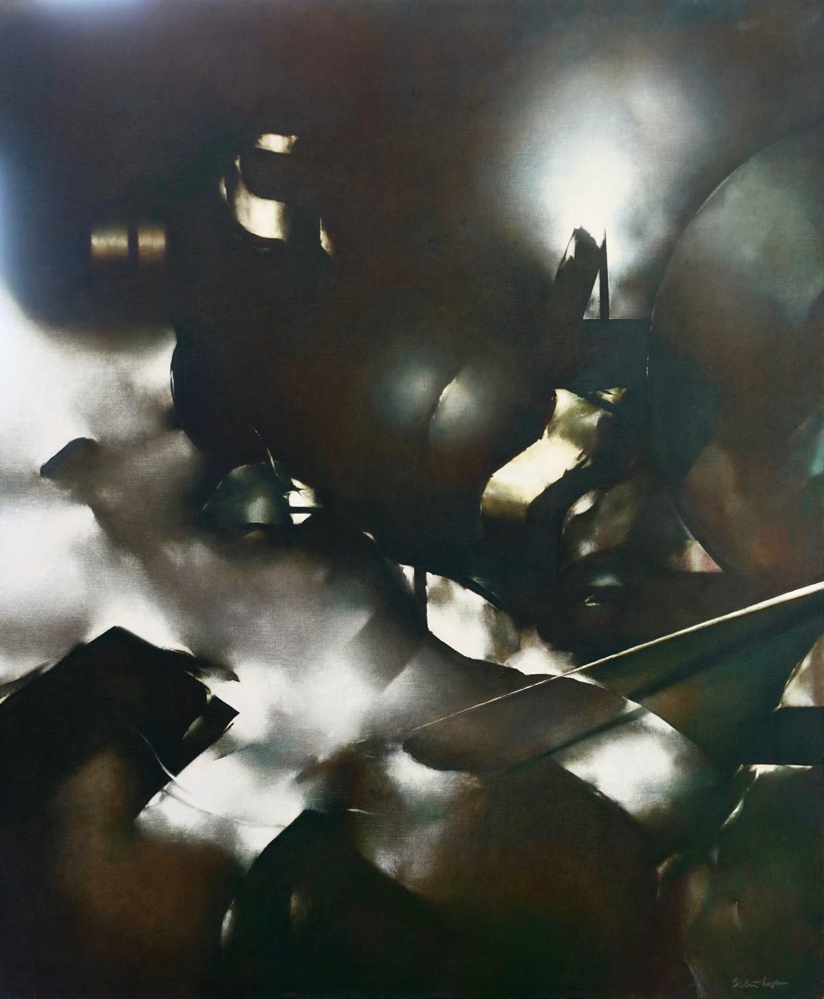 Peter Schubert Lichtung und Verbergung 1981