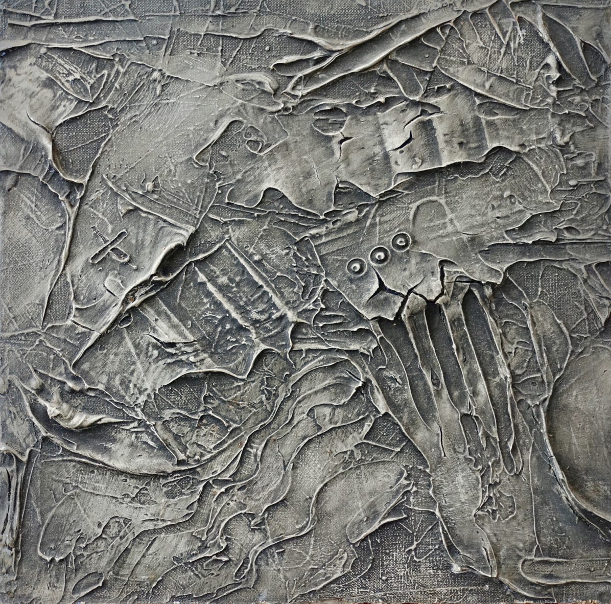 Peter Schubert Kleines Reliefbild 1962